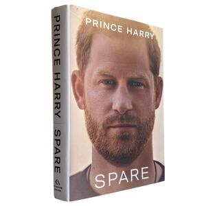 Spare by Prince Harry Hardcover Autobiography 2023 Edition